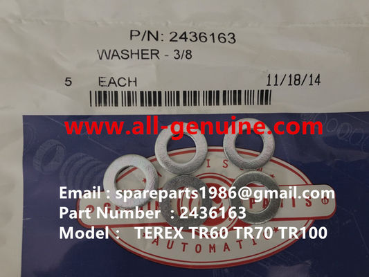 China 2436163 ARANDELA ALLISON TEREX NHL SANY TR35A 3303 3305 3307 TR50 TR60 TR100 NTE240 NTE260 MT3600 MT3700 MT4400AC proveedor