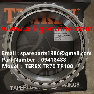 China TEREX TIMKEN 09418488 BEARING CONIC NHL DUMP TRUCK MINERIA TR50 TR60 TR70 proveedor