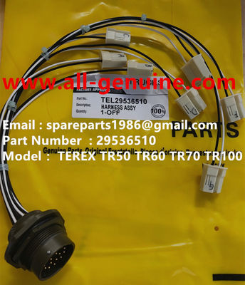 China 29536510 MAZO DE CABLES TEREX NHL DUMP TRUCK TR35 TR50 TR60 TR100 CUMMINS ALLISON UNIT RIG MT4400 MT3600 MT3300 MT3700 SANY proveedor