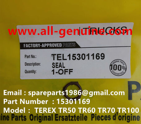 China TEREX 15301169 SELLO PARA CAMIÓN VOLQUETE FUERA DE CARRETERA TR35 TR50 TR60 TR100 3305B 3305F 3303 3307 TR45 TR70 MT4400 CUMMINS ALLISON proveedor