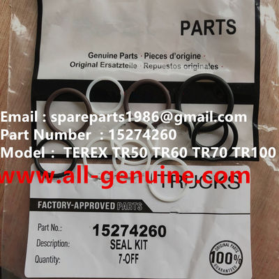 China TEREX 15274260 KIT DE SELLOS FUERA DE CARRETERA VOLQUETE NHL TR35 TR50 TR60 TR100 3305B 3305F 3303 3307 TR45 TR70 MT4400 CUMMINS proveedor