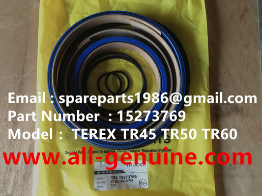 China TEREX 15273769 KIT RING SEAL REPARACIÓN NHL DUMP TRUCK minería TR50 TR60 TR70 proveedor