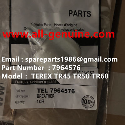 China TEREX 7964576 BREATHER NHL camión de desechos de minería TR50 TR60 TR70 TR100 camión de desechos de minería proveedor