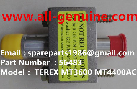China 56483 SENSOR VELASIDAD GE TEREX UNIT RIG BUCYRUS MT4400AC MT5500 MT3600 NTE240 NTE260 NHL camión de basura camión de carga minería proveedor