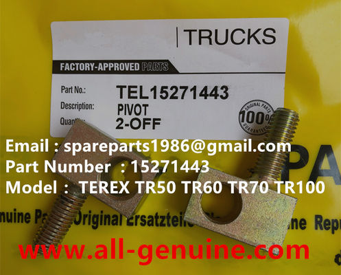 China TEREX 15271443 PIVOTE DE CAMIÓN VOLQUETE FUERA DE CARRETERA TR35 TR50 TR60 TR100 3305B 3305F 3303 3307 TR45 TR70 MT4400 CUMMINS ALLISON proveedor