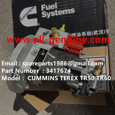 China CUMMINS TEREX 3417674 PUMPA DE FUELO TRUNK TR35 TR50 TR60 TR100 3305B 3305F 3303 3307 TR45 TR70 MT4400 CUMMINS proveedor