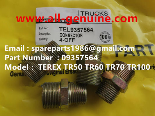 China TEREX 09357564 CONECTOR FUERA DE CARRETERA NHL DUMP TRUCK TR35 TR50 TR60 TR100 3305B 3305F 3303 3307 TR45 TR70 MT4400 CUMMINS proveedor