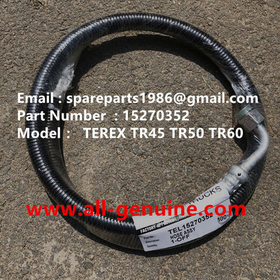 China TEREX 15270352 HOSE MINING DUMP TRUCK NHL TR35 TR50 TR60 TR100 3305B 3305F 3303 3307 TR45 TR70 MT4400 CUMMINS ALLISON El nombre de la empresa es el siguiente: proveedor