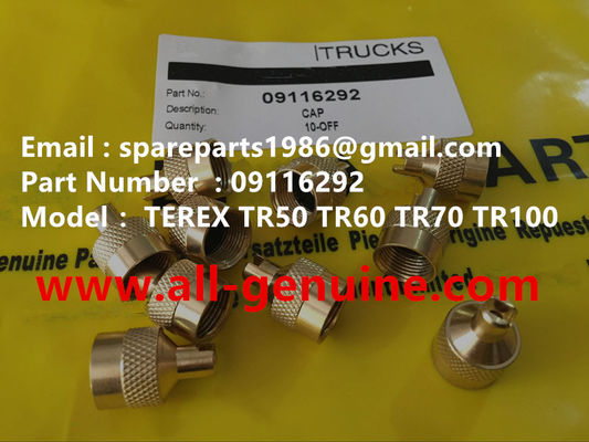China 09116292 VÁLVULA DE COPA DE TEREX NHL SANY TR35A 3303 3305 3307 TR50 TR60 TR100 NTE240 NTE260 MT3600 MT3700 MT4400AC proveedor