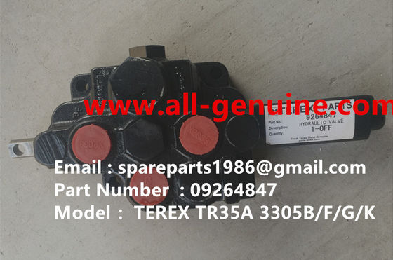 China 09264847 VÁLVULA DE DIRECCIÓN TEREX NHL UNIT RIG CUMMINS ALLISON TR35A 3303 3305 3307 TR50 TR60 TR100 MT3300 MT3600 MT4400 proveedor