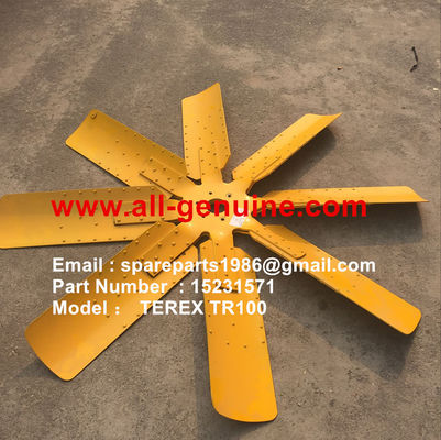 China 15231571 FAN DE TEREX NHL UNIT RIG CUMMINS ALLISON TR35A 3303 3305 3307 TR50 TR60 TR100 MT3300 MT3600 MT4400 proveedor
