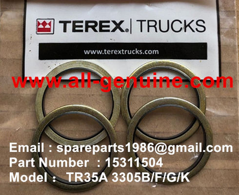 China TEREX 15311504 SEAL BONDED MINING NHL DUMP TRUCK TR35 TR50 TR60 TR100 3305B 3305F 3303 3307 TR45 TR70 MT4400 CUMMINS proveedor