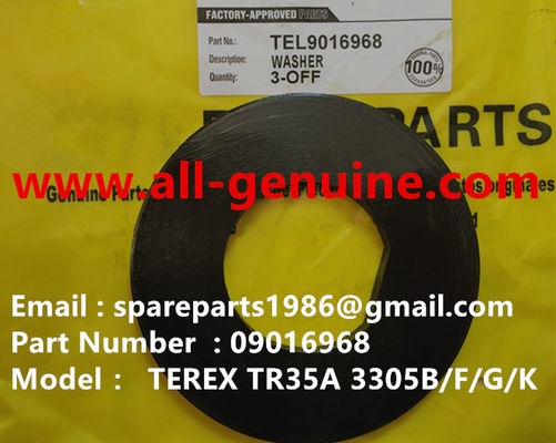 China TEREX 09016968 ARANDELA FUERA DE CARRETERA NHL MINERÍA DUMP TRUCK TR35 TR50 TR60 TR100 3305B 3305F 3303 3307 TR45 TR70 MT4400 proveedor