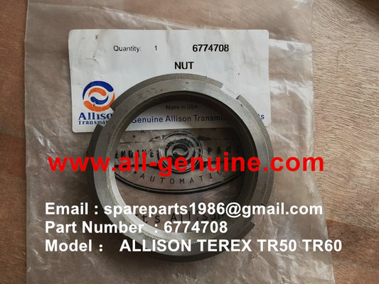 China TUERCA ALLISON TRANSMISSION 6774708  TEREX NHL DUMP TRUCK TR35 TR50 TR60 TR100 3305B 3305F 3303 3307 TR45 TR70 MT4400 proveedor