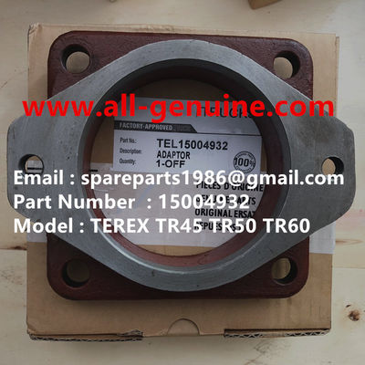 China TRECX 15004932 ADAPTOR MINERAL TRUNK TR35 TR50 TR60 TR100 3305B 3305F 3303 3307 TR45 TR70 MT4400 CUMMINS Allison proveedor