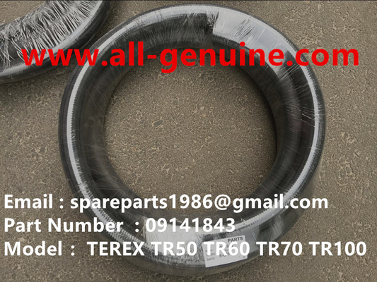 China TEREX 09141843 MANGUERA FUERA DE CARRETERA NHL DUMP TRUCK TR35 TR50 TR60 TR100 3305B 3305F 3303 3307 TR45 TR70 MT4400 proveedor