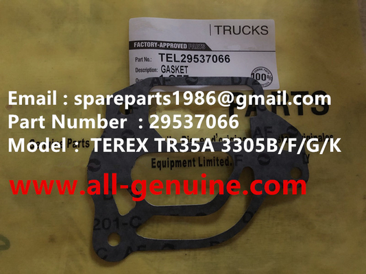 China 29537066 JUNTA TRANSMISIÓN ALLISON TEREXDUMP TRUCK TR35 TR50 TR60 TR100 3305B 3305F 3303 3307 TR45 TR70 MT4400 proveedor
