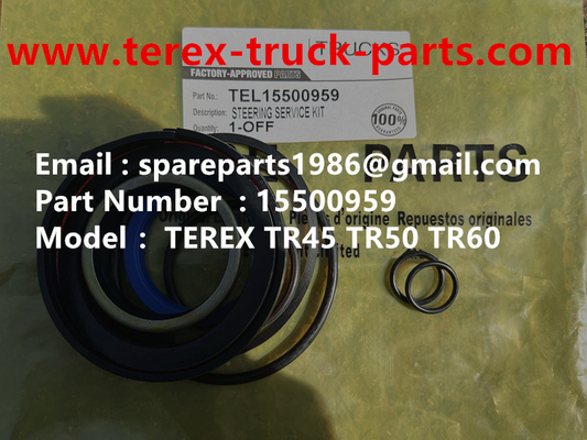 China TEREX 15500959 KIT DE SELLOS PARA CAMIÓN VOLQUETE FUERA DE CARRETERA NHL TR35 TR50 TR60 TR100 3305B 3305F 3303 3307 TR45 TR70 MT4400 CUMMINS proveedor