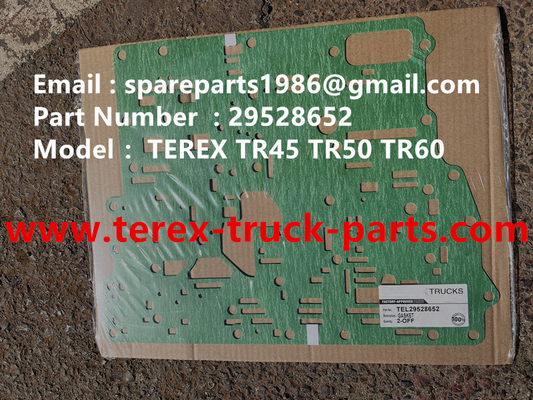 China 29528652 GASKET ALLISON ASSY TEREX NHL SANY TR35A 3303 3305 3307 TR50 TR60 TR100 NTE240 NTE260 proveedor
