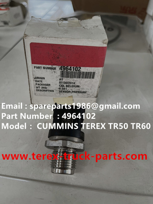China El motor de CUMMINS TEREX 4964102 SENSOR PRESIÓN NHL camión de descarga minería TR45 TR50 TR60 TR70 proveedor